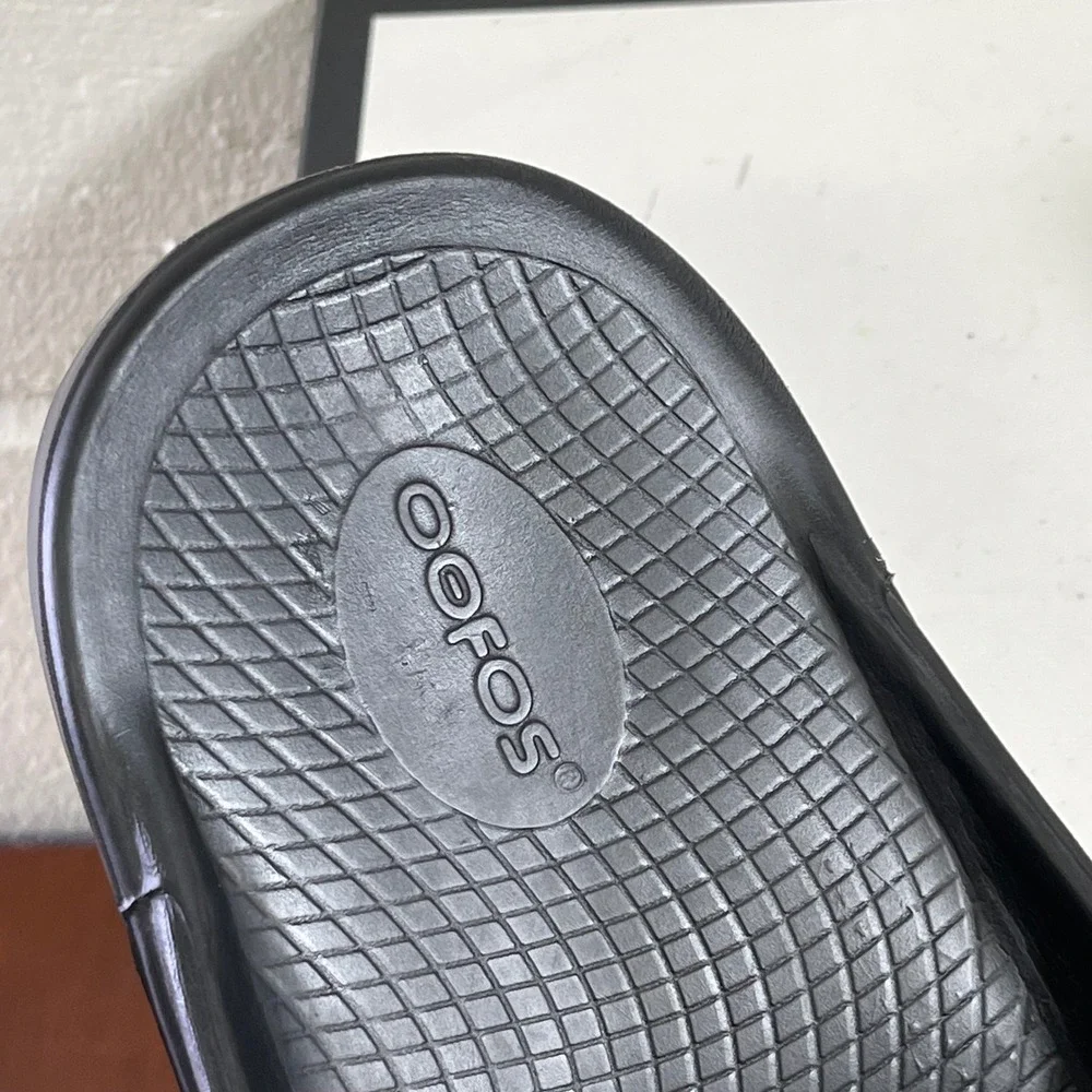Oofos OOahh‎ Sport Recovery Comfort Slide Sandals Slip On Men's 10 Women's 12